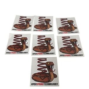 Viper Coil Spring Technologies Sticker Decal Lot Of 7